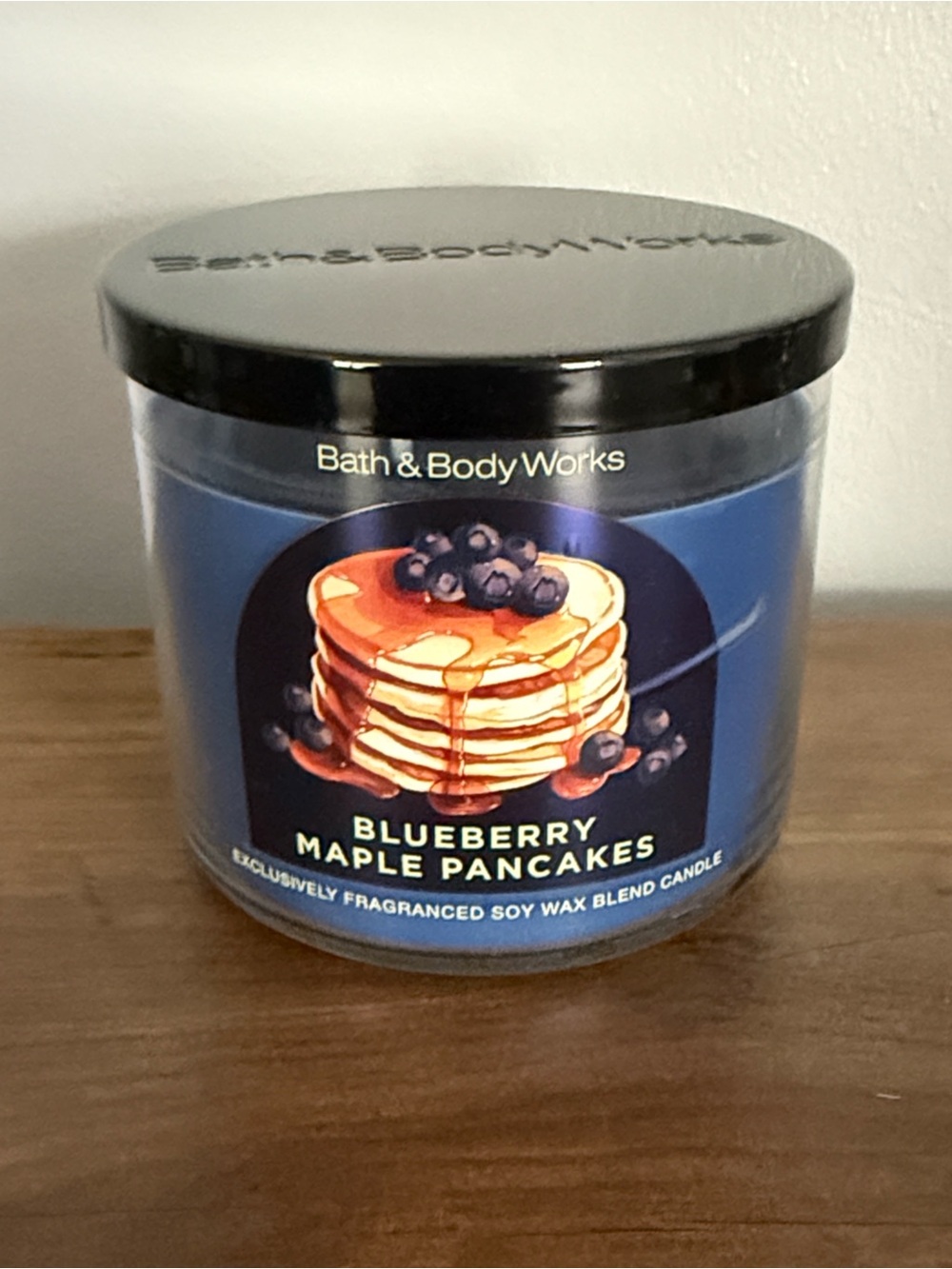 Bath & Body Works Blueberry Maple Pancakes 3-Wick Candle
